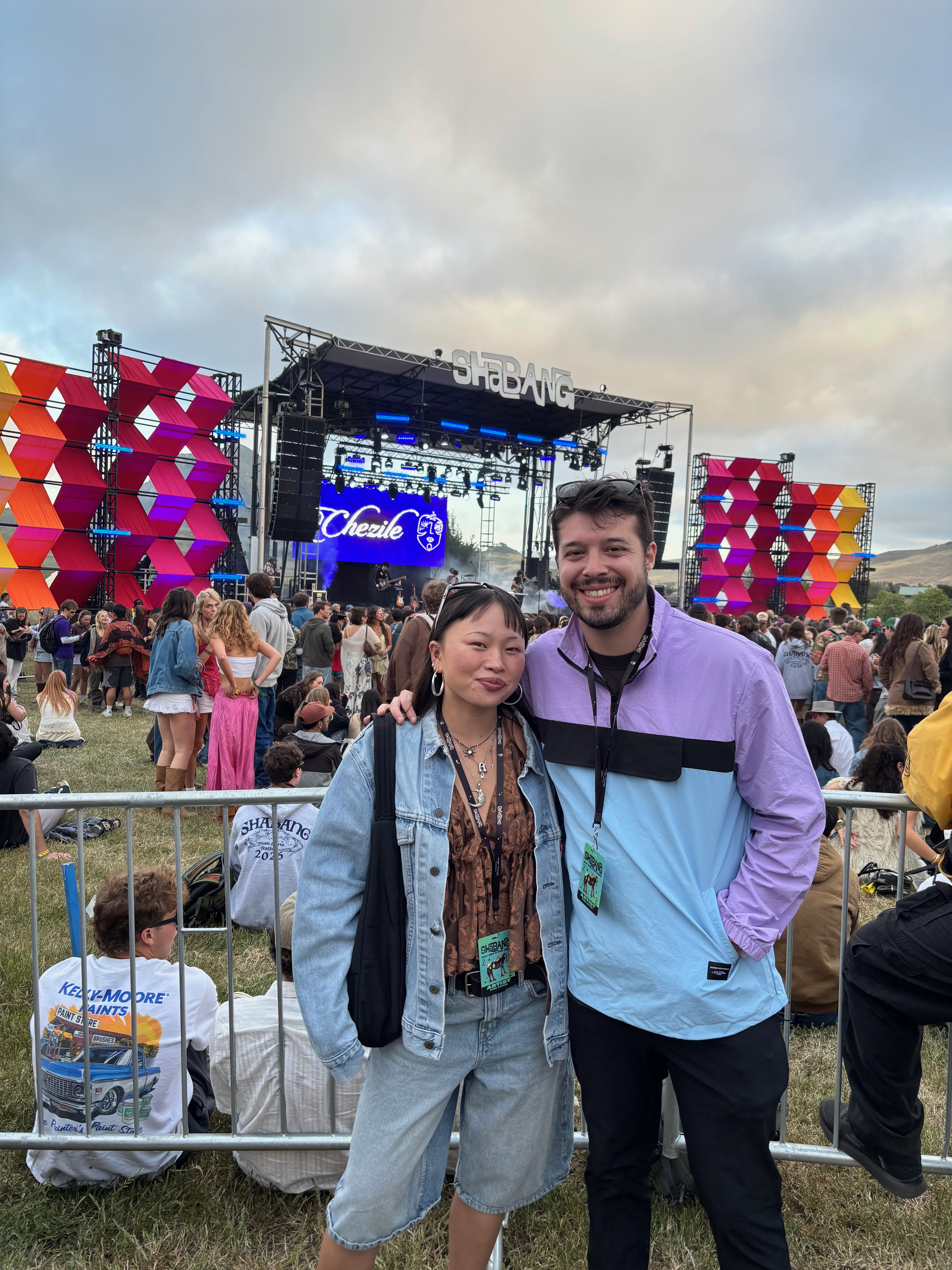Jake Horvitz with DJ Mandy